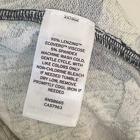 NWT BP by Nordstrom Strapless Knit Romper in Black-Green Honeycomb Floral - 1X - Picture 5 of 7